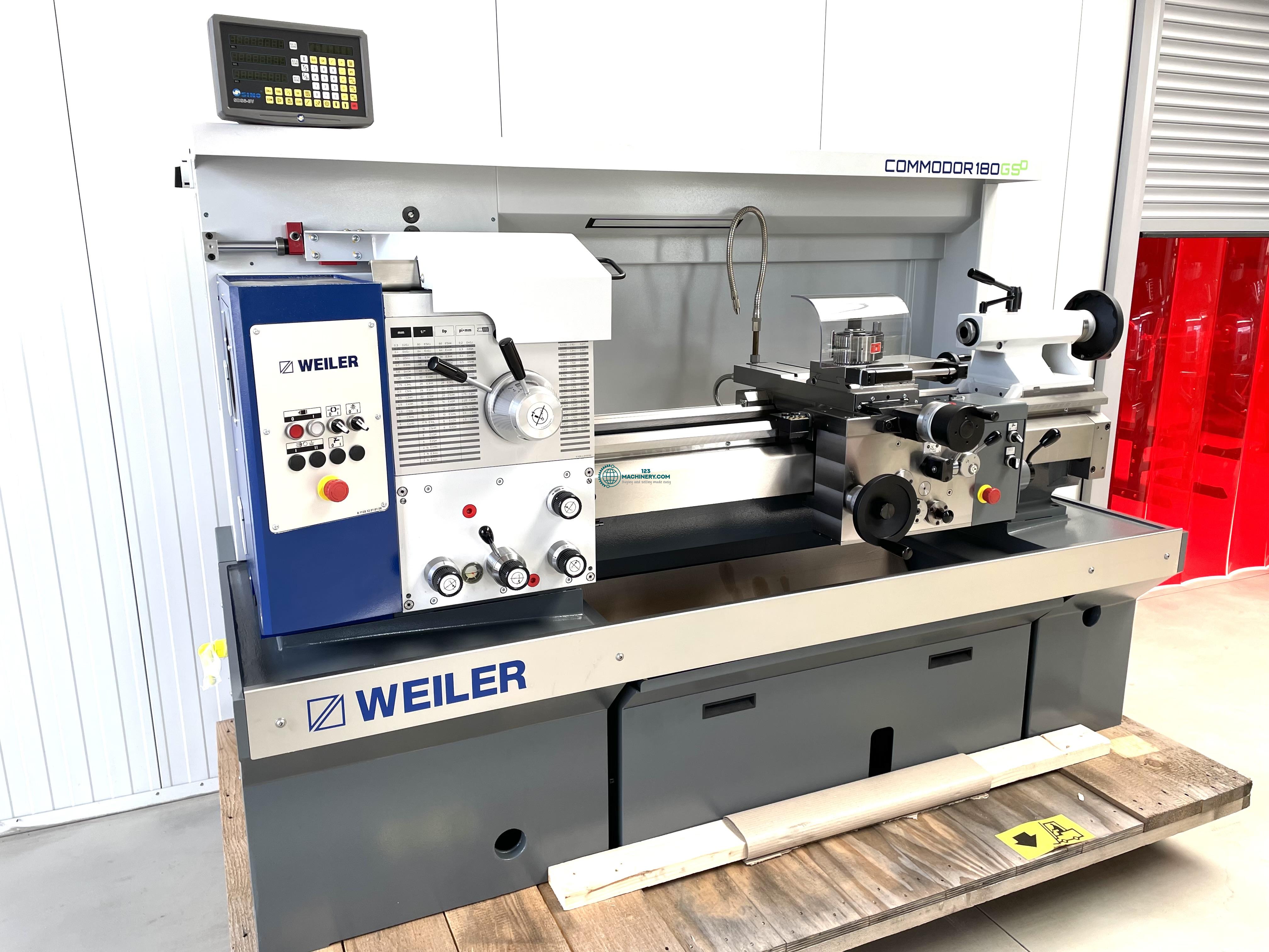 Leit & Zugspindeldrehmaschine WEILER COMMODOR 